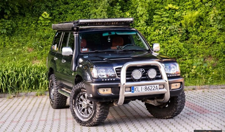 Toyota Land Cruiser cena 99800 przebieg: 430000, rok produkcji 1998 z Wąsosz małe 407
